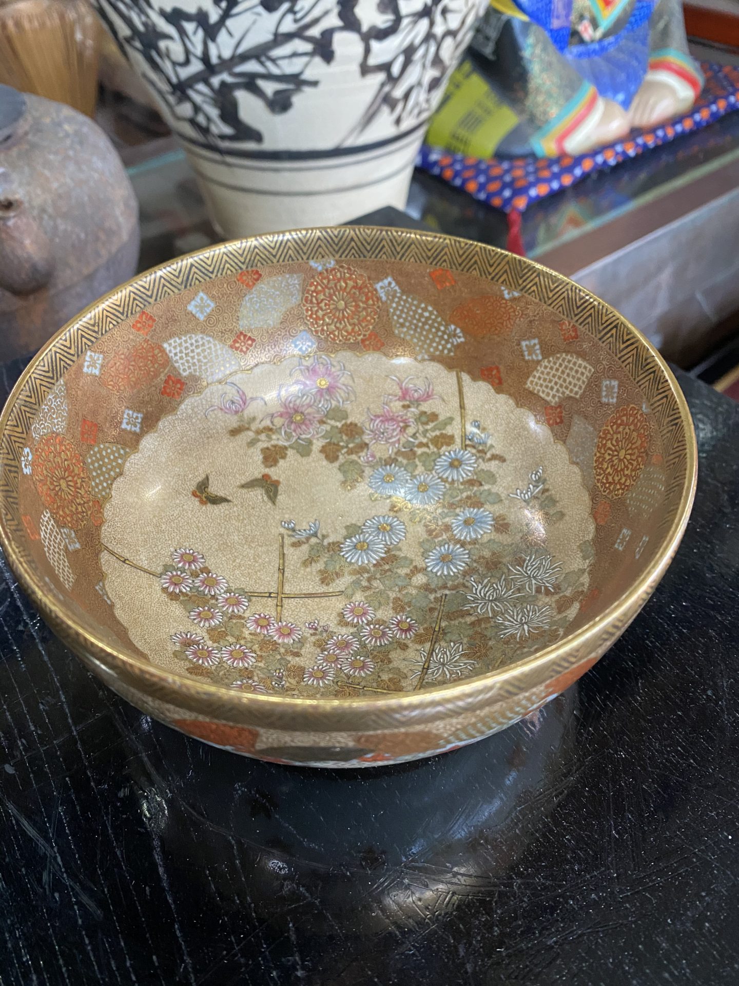 古美術品◼️謎の抹茶茶碗が出てきた、東亜平和確立 茶道具 茶碗-